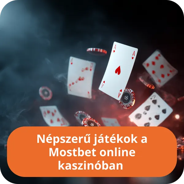 Népszerű játékok a Mostbet online kaszinóban